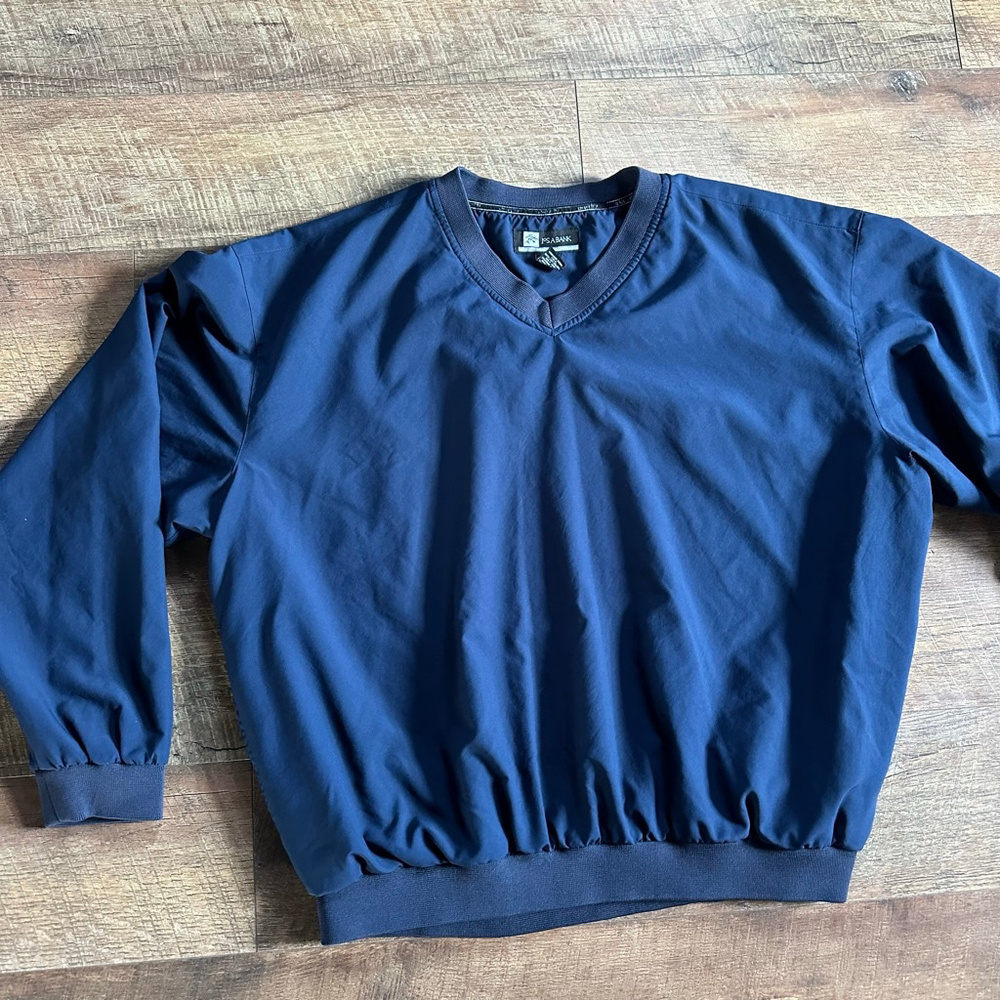 Men's JOS. A. BANK V-Neck Sweater XL Blue